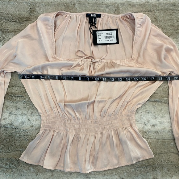 NWT💕 Paige Odalyn Peasant Top Size S - Picture 12 of 14